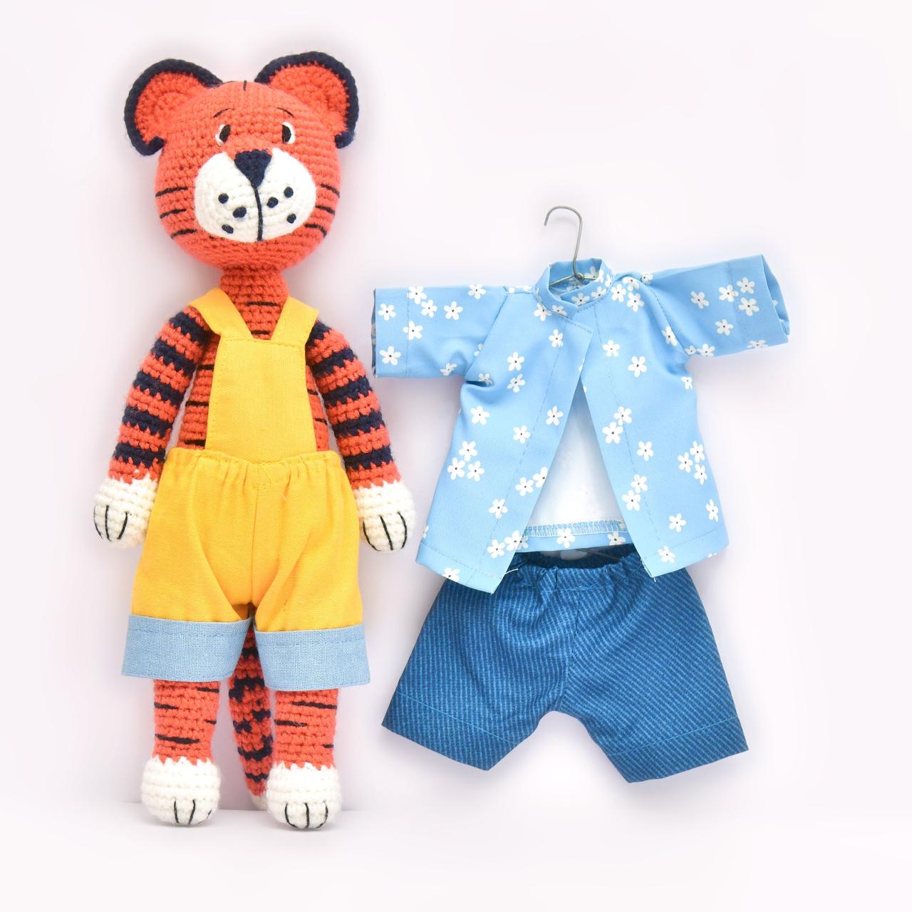 Tiggy Crochet Tiger