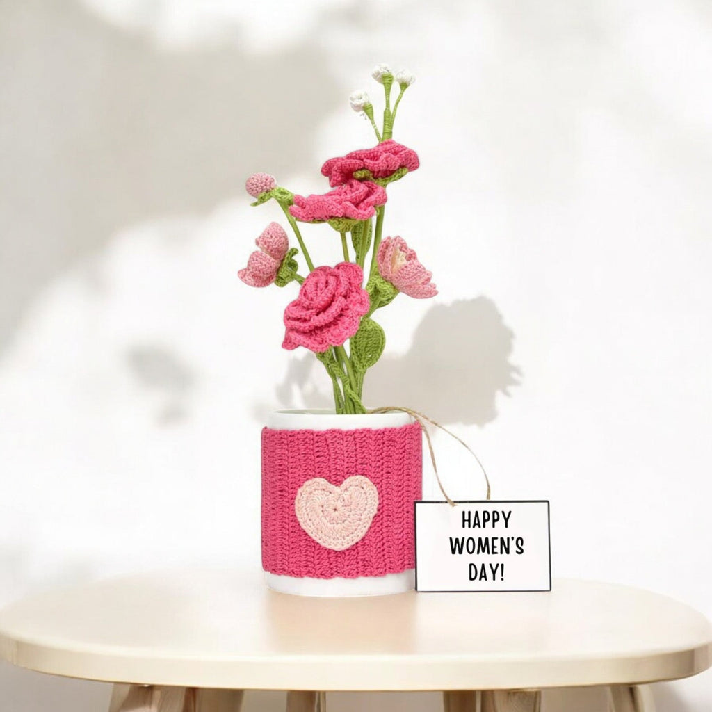 Rose Mug Bouquet